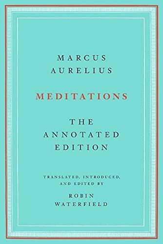 Meditations: The Annotated Edition - (libro En Inglés)