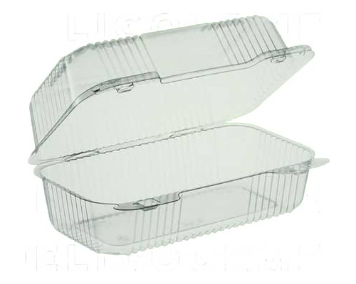 Contenedor Plastico Rectangular Transparente Por Paquete 