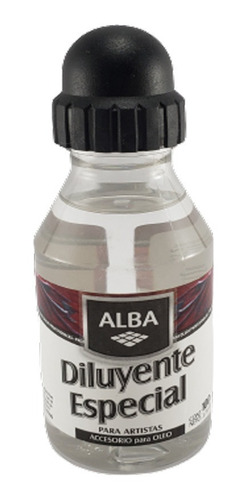 Diluyente Especial Alba Artistica Para Oleos X 100 Ml