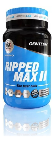 Gentech Ripped Max Ii New 120 Cap Quemador Grasa Suplemento