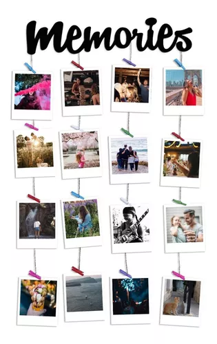 Painel de Fotos Polaroid - Impressão de Fotos.