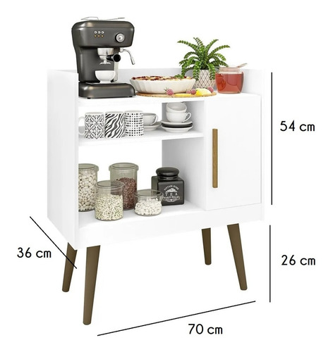 Imagen 4 de 9 de Aparador Multiuso Organizador Cocina Oficina LG