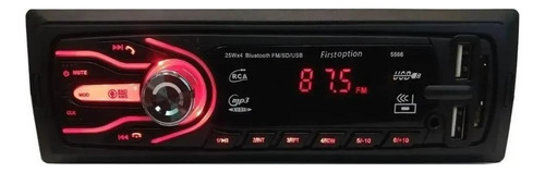 Som Automotivo Bluetooth Usb Cartão Memória Rádio Fm Relógio