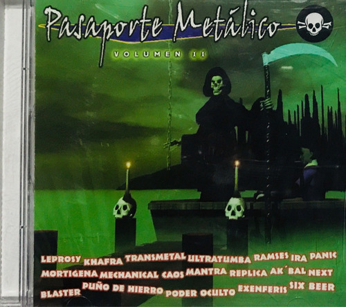 Pasaporte Metálico Vol 2 Cd Nuevo, Transmetal Leprosy Next