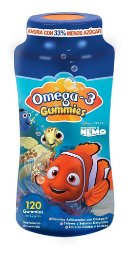 Nemo Omega-3 Dha 120 Gomitas | 100% Naturales