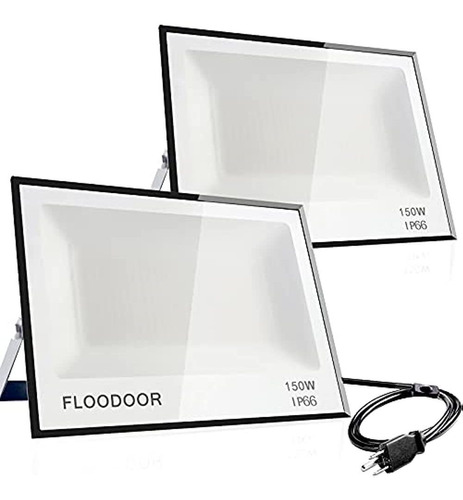 Floodoor 150w Led Flood Light Outdoor, 15,000lm Super Bright