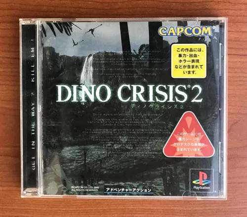 Dino Crisis 2 Ps1 Original Japonês