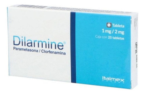 Dilarmine 1mg-2mg Caja Con 25 Tabletas