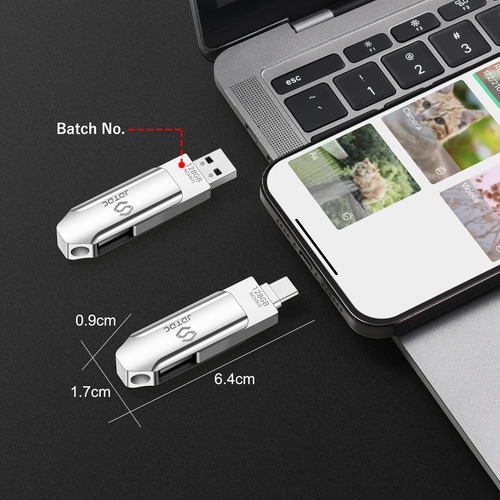 Photo Stick Jsl Jdtdc 128 Gb iPhone 16/15 Series Usb-c/usb 3