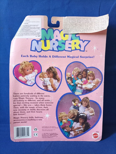 Magic Nursery Bye-bye Diapers Hello Training Pants Mattel B (Usado)