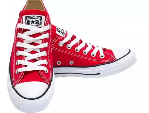 perjudicar Escalofriante Lubricar Zapatos Converse All Star Rojo Dama Y Caballero | MercadoLibre