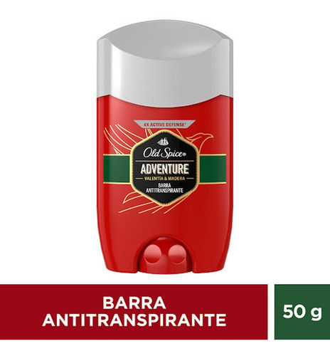 Barra Antitranspirante Old Spice Adventure X 50 Gr