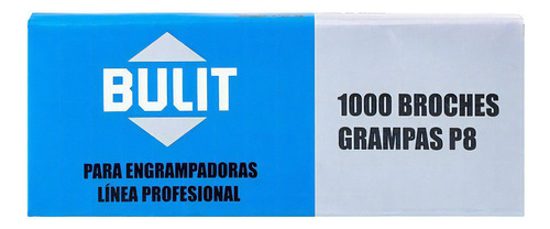 Broches - Grampas Bulit Profesional 8mm Por 1.000 Unidades