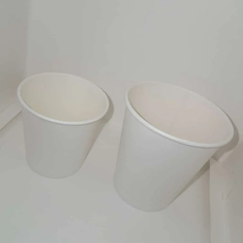Vasos Blancos De Carton Para Cafe De 4 Y 7 Onz. Disponibles