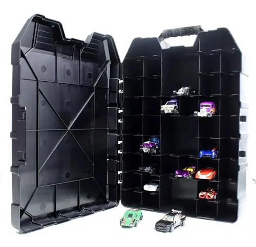 Maleta hot wheels store para 100 carros