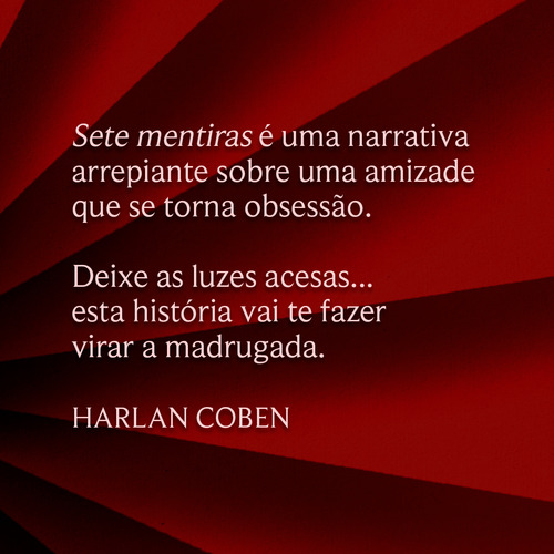 Sete mentiras, de Kay, Elizabeth. Editorial Editora Schwarcz SA, capa mole em português, 2021