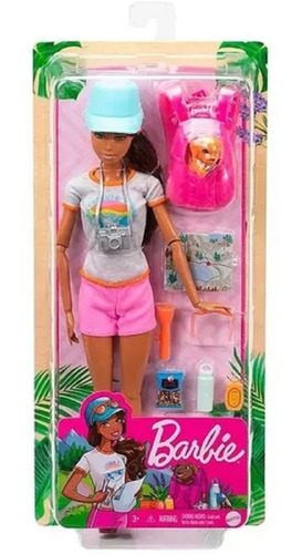 Barbie Muñeca Modelo Dia De Spa Caminata
