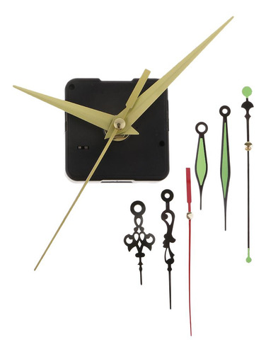 1 Set Movimiento De Reloj De Pared De Piezas De Reparación