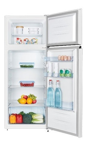 Imagen 2 de 5 de Heladera Enxuta Renx16200fhs Con Freezer Silver