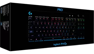 Teclado Gamer Mecánico Logitech G Pro Sin Teclado Numérico Color del teclado Negro Idioma Inglés US