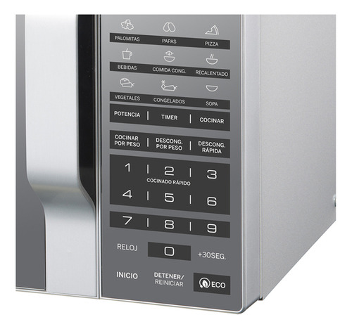 Horno De Microondas Ge Appliances Globales Mge07sej 20l 0.7