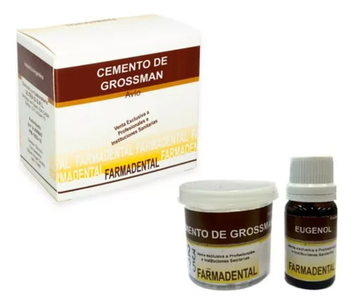 Cemento De Grossman Avío 20 Grs. Farmadental