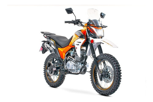 Imagen 1 de 10 de Motocicleta Carabela Route R Sonora 200 Naranja