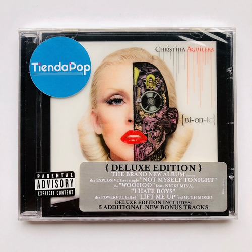 Christina Aguilera Bionic Deluxe Edition Lenticular 3d Bonus