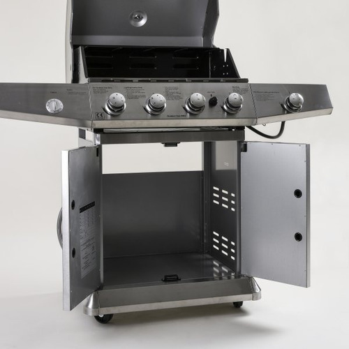 Parrilla Gas Genérica Argenta Acero 1 Hornalla 132x110x58 Cm