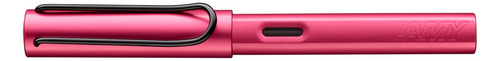 Pluma Lamy Al-star Fiery Ef Tinta Azul Exterior Rojo