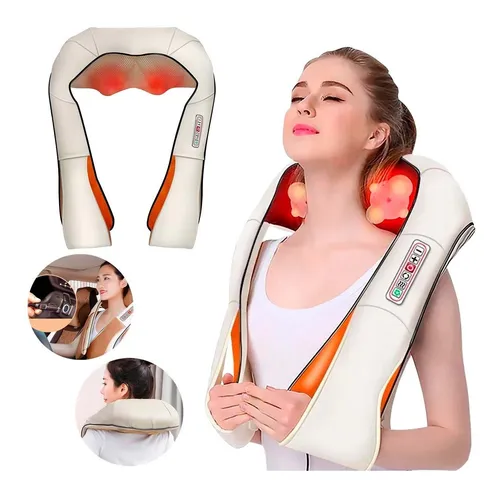 Masajeador Electrico 4 En 1 Cuello Espalda Hombro Cintura