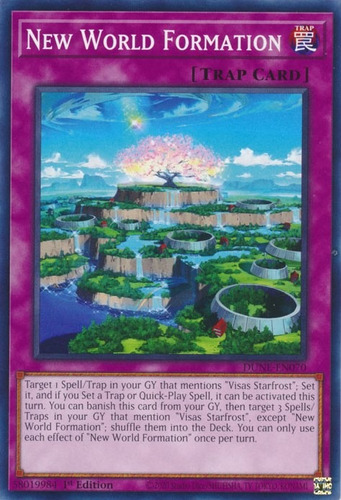 New World Formation (dune-en070) Yu-gi-oh!