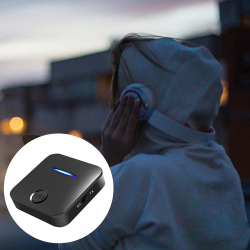 Li Adaptador De Audio 2 En 1 (2 Transmisores Y Receptores)
