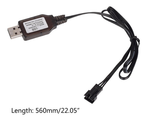 6.4v/7.4v Cargador Li-i Sm-3p Rc Toys Control Remoto Positiv