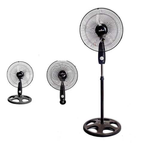 Imagen 3 de 8 de Ventilador De Pie Kacemaster 20 3 En 1 Ct9aw Outlet