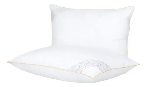 Kit Travesseiro 50x70cm Buddemeyer Toque De Pluma Branco 2pç