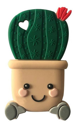 Collar Sensorial Mordedor Cactus Beige Autismo Tea Tdah