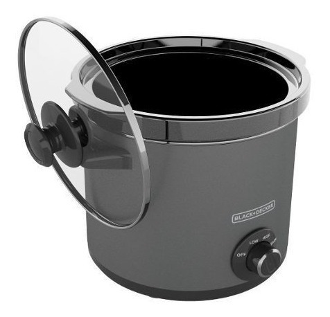 Olla Coccion Lenta Black&decker 4 L Superficie Pizarra Cook