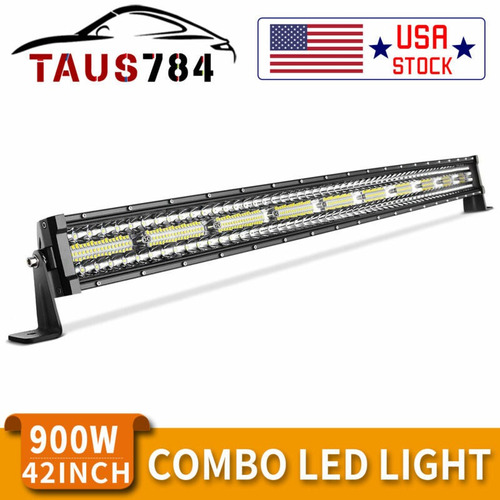 42 Inch 900w Curved Led Work Light Bar For Jeep Ford Off- S4