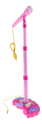 Karaoke Soporte Ajustable Con Micrófono Para Niños