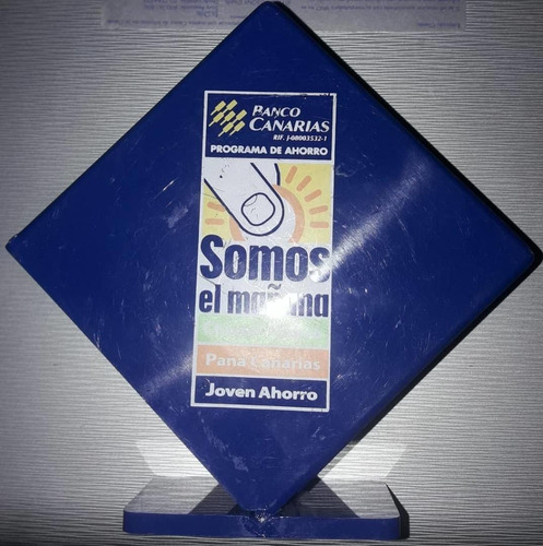 Alcancia Plastica Vintage Banco Canarias De Venezuela