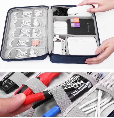 Estuche Organizador De Cables Celular iPad , Pc