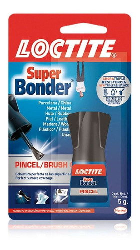 Pegante Super Bonder 5 Gramos Con Pincel