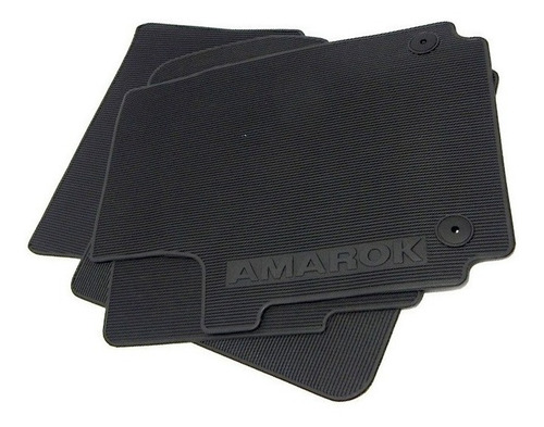 Imagem 4 de 5 de Jogo De Tapetes Amarok 10/18 Original Vw 2h7061500041