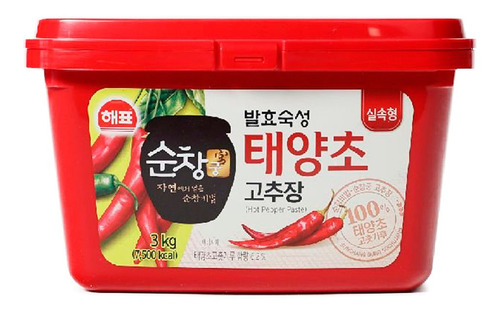 Pasta De Pimenta Coreana Gochujang Hot Pepper Sajo 3kg 