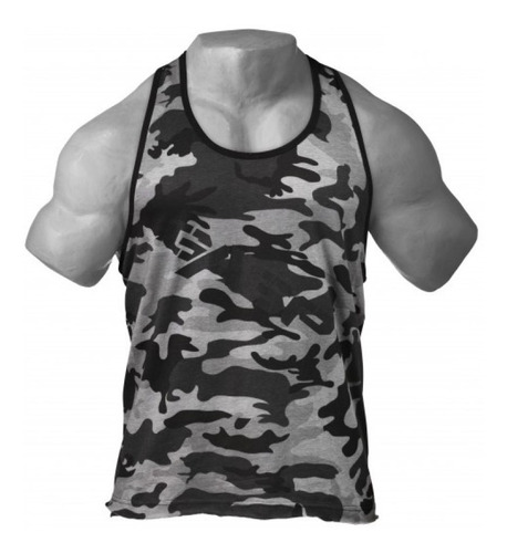 Gasp Polera Sin Mangas Musculosa Gym Vintage T-back S Camo