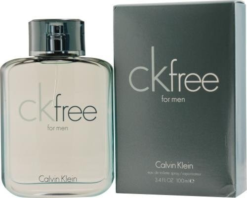 Edt De 3.4 Oz Ck Free Por Calvin Klein Para Hombre En Spray