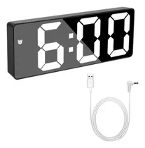 Comprar Relógio Digital De Mesa E Parede Led Com Data E Alarme Cor Led Verde