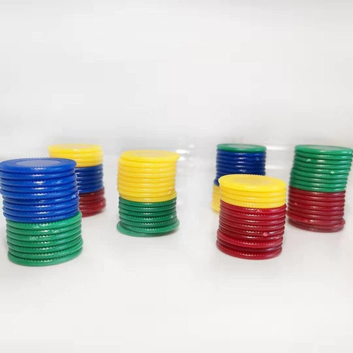 Juego De Dados De 4 Colores Izquierda-centro-derecha A