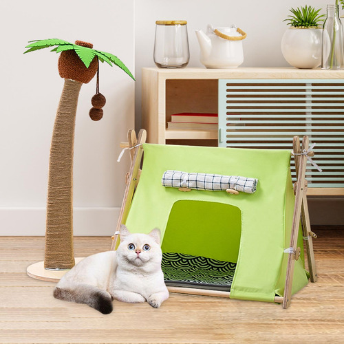 Rbol Para Gatos Con Protector De Muebles De Bola, Bonita